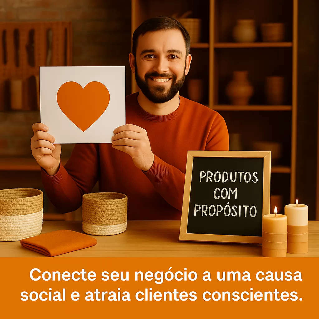 Artesão trabalhando com produtos locais em ambiente acolhedor
