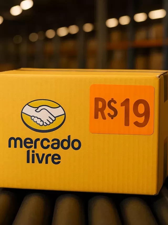 Frete grátis a partir de R$ 19 no Mercado Livre