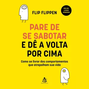 Livro Pare de se sabotar, voltado para o autoconhecimento de empreendedores criativos