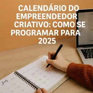 Pessoa usando planner e notebook para planejar datas comemorativas