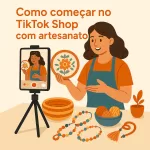 Como começar no TikTok Shop com artesanato