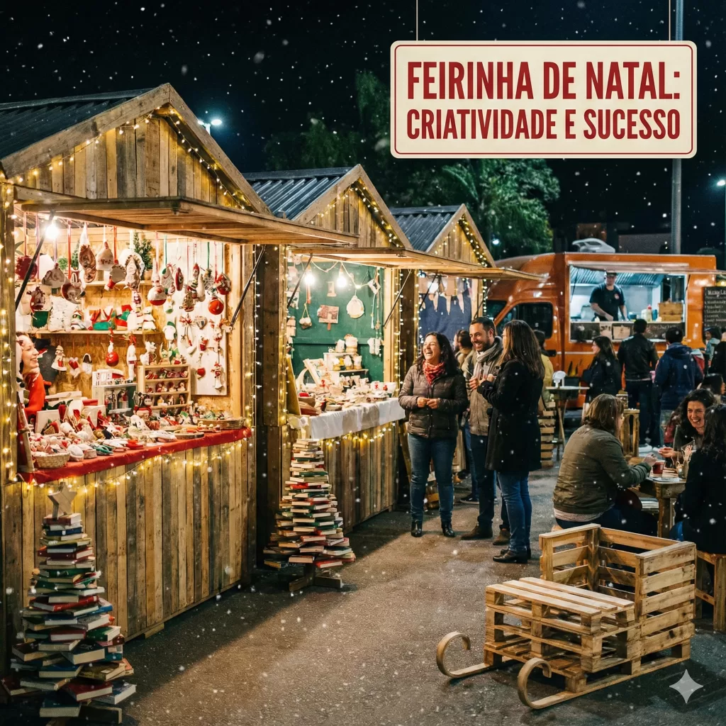 Como Montar uma Feirinha ou Bazar de Natal: Dicas Práticas para Empreendedores Solos
