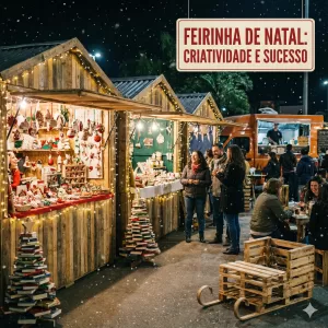 Como Montar uma Feirinha ou Bazar de Natal: Dicas Práticas para Empreendedores Solos