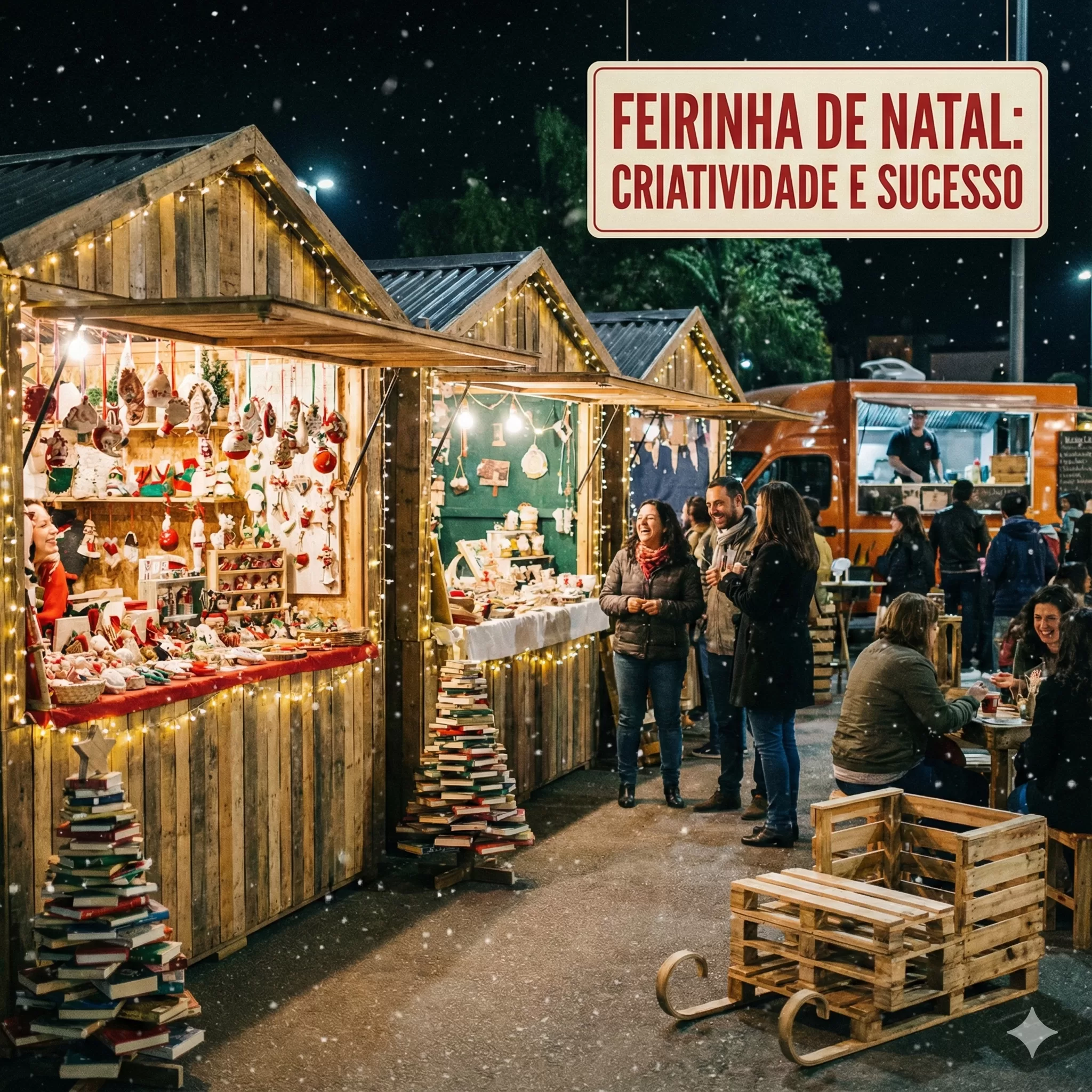 Como Montar uma Feirinha ou Bazar de Natal: Dicas Práticas para Empreendedores Solos