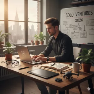 Descubra como você pode prosperar como um empreendedor solo em 2026 com dicas criativas e estratégicas.