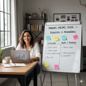 Descubra como definir e alcançar metas realistas como empreendedor solo, garantindo o sucesso em sua jornada profissional.