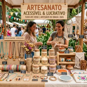 Descubra 10 produtos artesanais incríveis por até R$50 e aprenda estratégias eficazes para aumentar suas vendas em 2026!