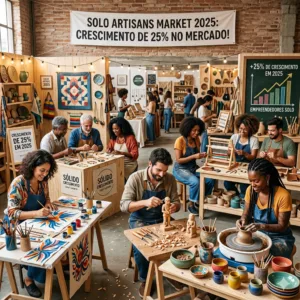 O mercado de artesanato teve um aumento impressionante de 25% em 2025, abrindo novas possibilidades para quem deseja empreender de forma independente.