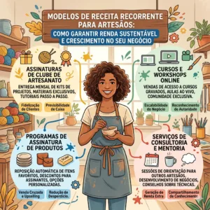 Modelos de Receita Recorrente para Artesãos