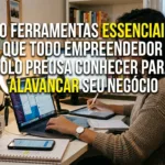 Esta imagem ilustra o poder das ferramentas certas para o empreendedor solo. Descubra as 10 soluções que vão alavancar seu negócio e otimizar sua jornada!