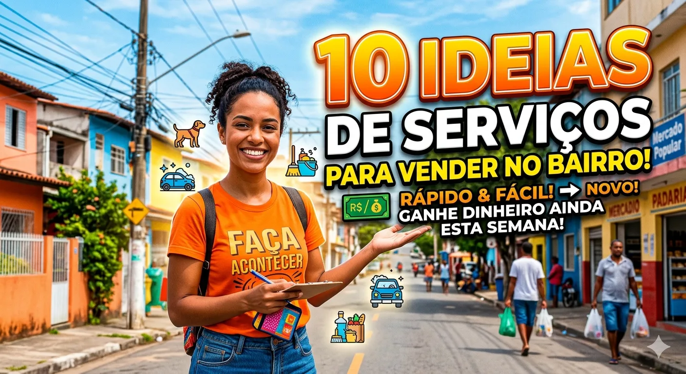 Image for 10 Ideias de Serviços Simples para Vender no Bairro Ainda Esta Semana e Faturar!