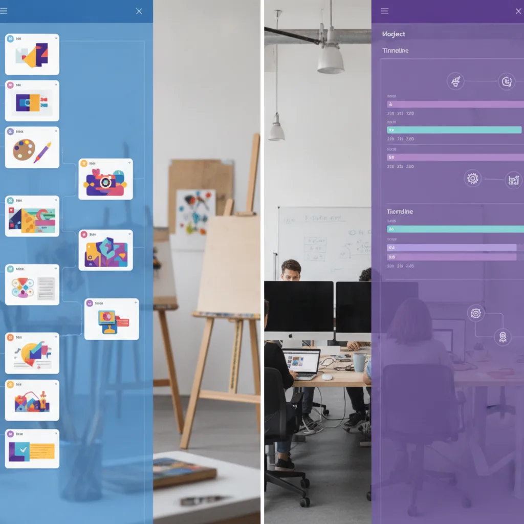 Comparação entre Trello e Asana para os Negócios Criativos