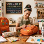 Image for Volta às Aulas Sem Gastar Muito: Monte Seu Kit Escolar Artesanal e Lucre em Julho!